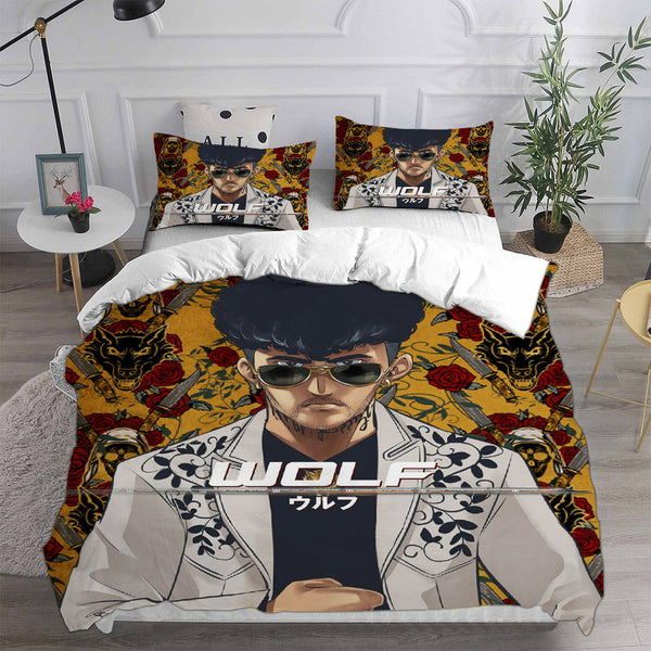 Bullet Train Bedding Sets Duvet Cover Halloween Cosplay Comforter Sets