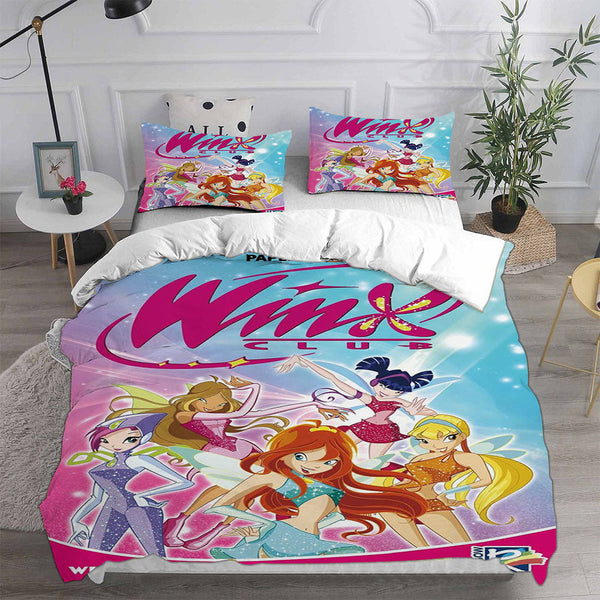 Winx Club Bedding Set Duvet Cover Comforter Sets