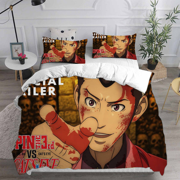 Lupin the 3rd vs. Cat's Eye Bedding Sets Duvet Cover Comforter Set