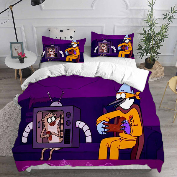 Regular Show Helltaker Bedding Sets Duvet Cover Comforter Set