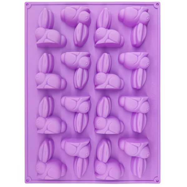 1 Pcs Mini Rabbit Silicone Mold for Scented Wax Melts, Chocolate Truffles, Candy, Jelly, Ice Cube Tray