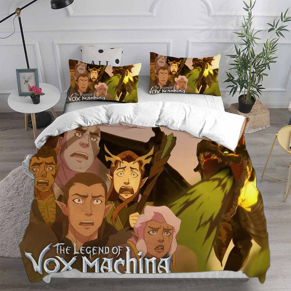 The Legend of Vox Machina Season 2 Bedding Sets Duvet Cover Comforter Set