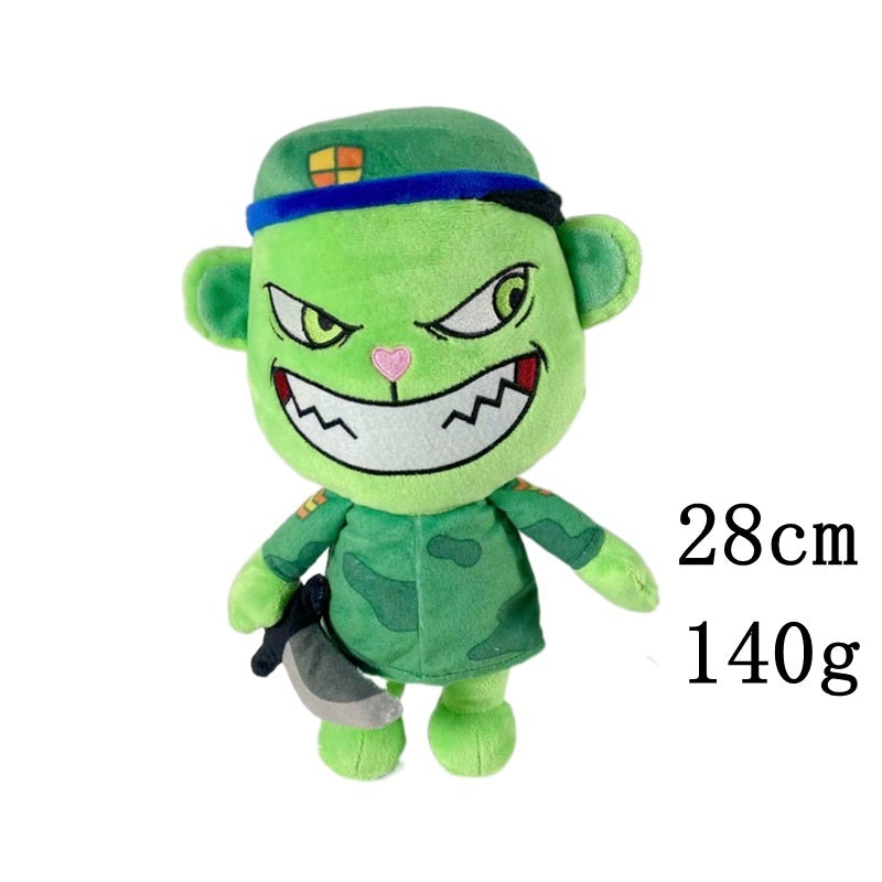 Happy Tree Friends Flippy Plush Toy Halloween Doll Props
