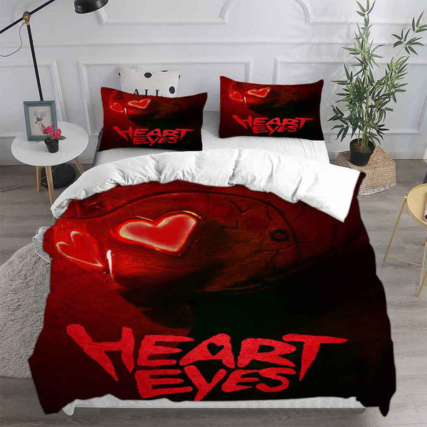 Heart Eyes Bedding Set Duvet Cover Comforter Sets