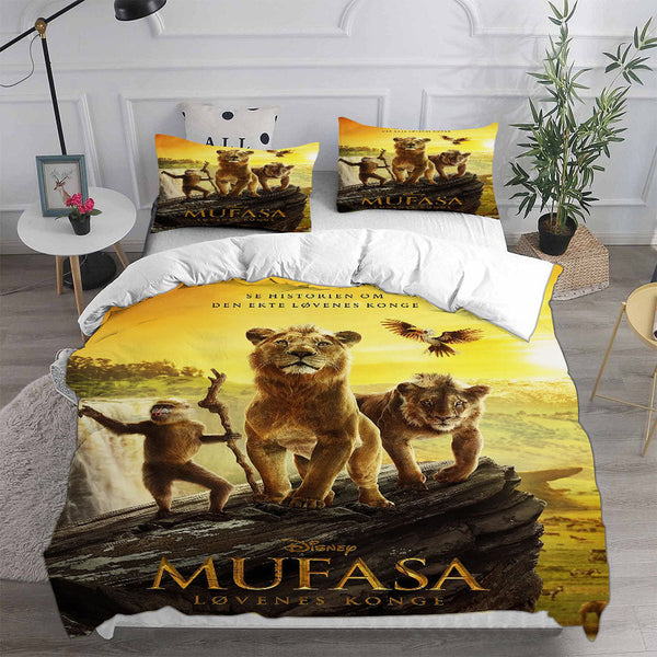 Mufasa The Lion King Bedding Set Duvet Cover Comforter Sets
