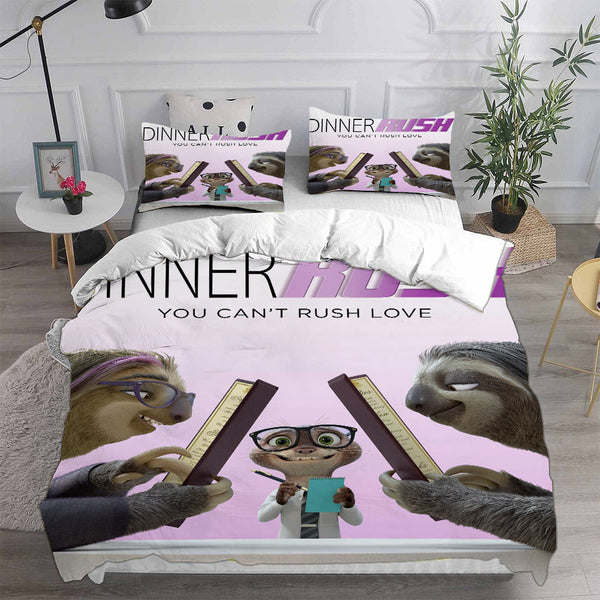 Zootopia Bedding Sets Duvet Cover Comforter Set