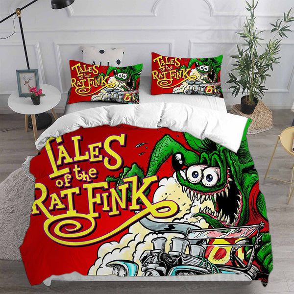 Tales of the Rat Fink Bedding Set Duvet Cover Comforter Sets