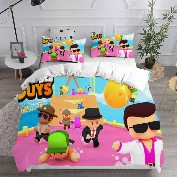Stumble Guys Bedding Sets Duvet Cover Comforter Set