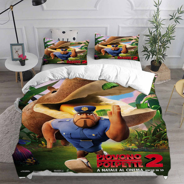 Cloudy with a Chance of Meatballs Bedding Sets Duvet Cover Comforter Set