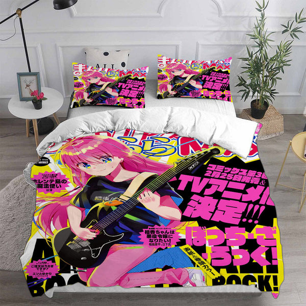 Bocchi the Rock Bedding Sets Duvet Cover Comforter Set