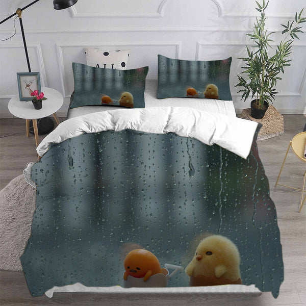Gudetama An Eggcellent Adventure Bedding Sets Duvet Cover Comforter Set