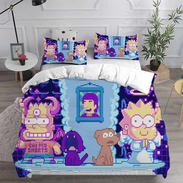 The Simpsons Bedding Set Duvet Cover Comforter Sets