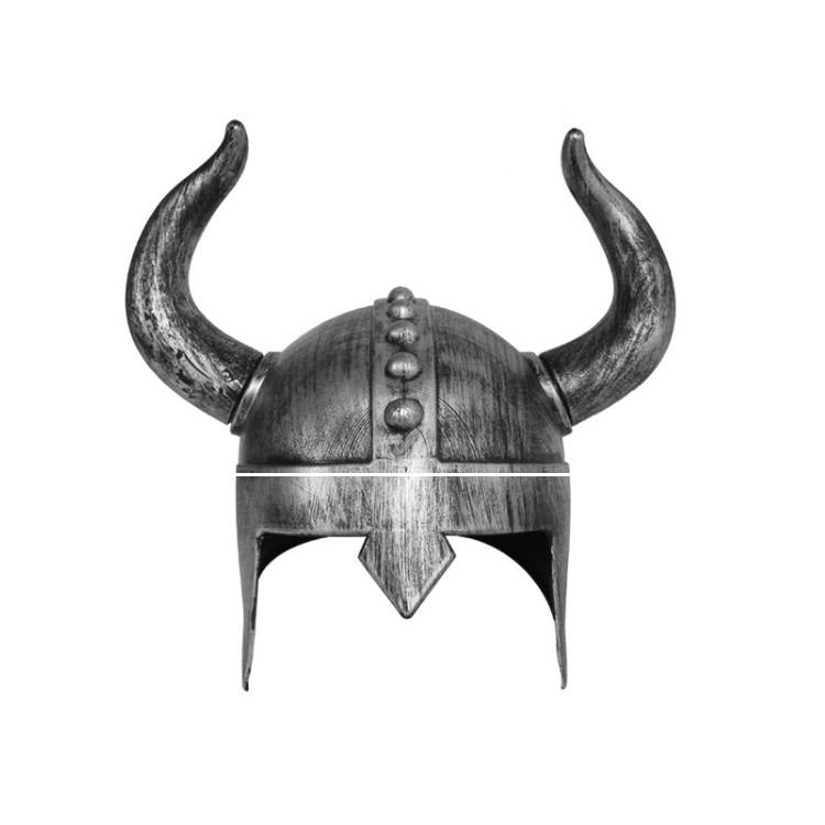 Casque Viking à Cornes - Reproduction En Acier Pour LARP Ou Reconstitution Médiévale - Taille Unique