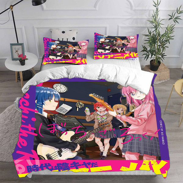 Bocchi the Rock Bedding Sets Duvet Cover Comforter Set