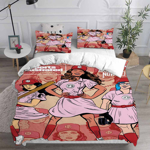 A League of Their Own Bedding Set Duvet Cover Comforter Sets