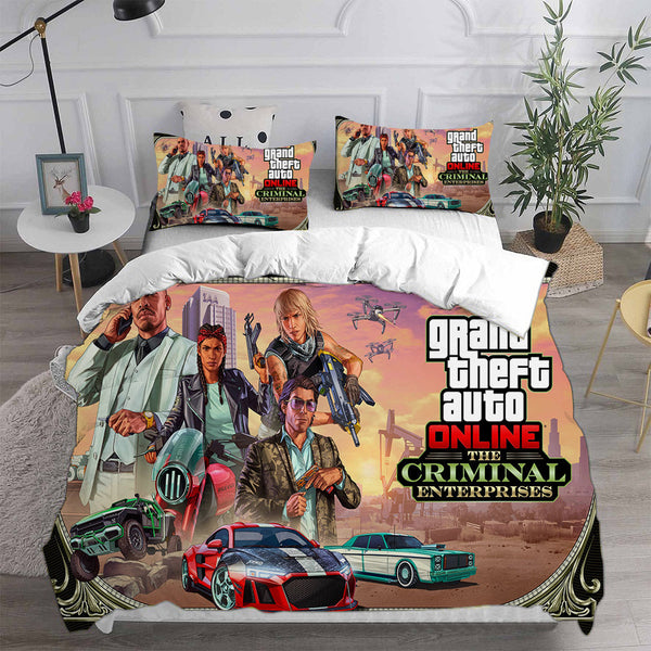 Grand Theft Auto V Bedding Sets Duvet Cover Comforter Set