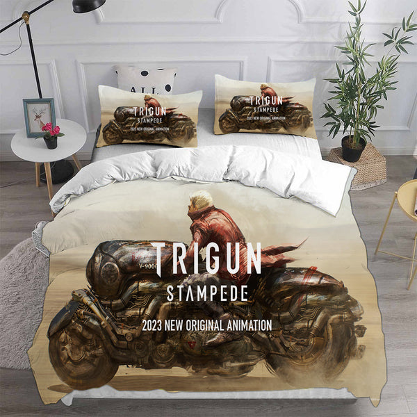 Trigun Stampede Bedding Sets Duvet Cover Comforter Set