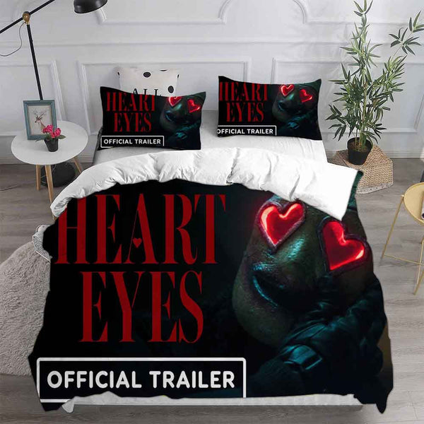 Heart Eyes Bedding Set Duvet Cover Comforter Sets