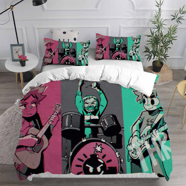 Scott Pilgrim Takes Off Bedding Sets Duvet Cover Comforter Set