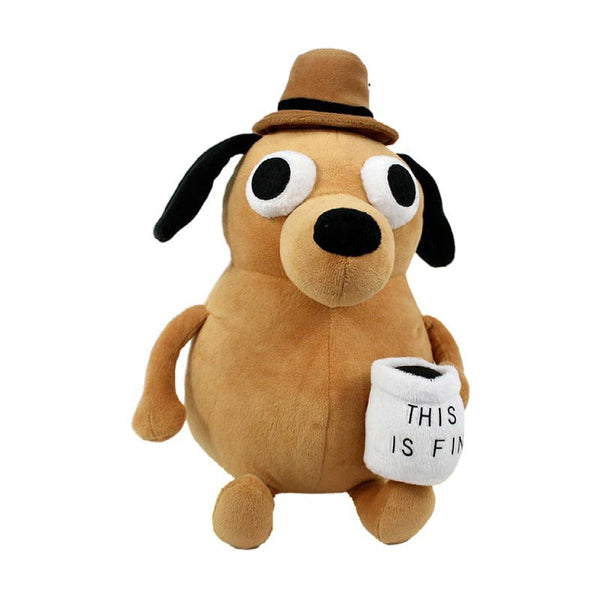 This is Fine Plush Dog Toy For Halloween Doll Props