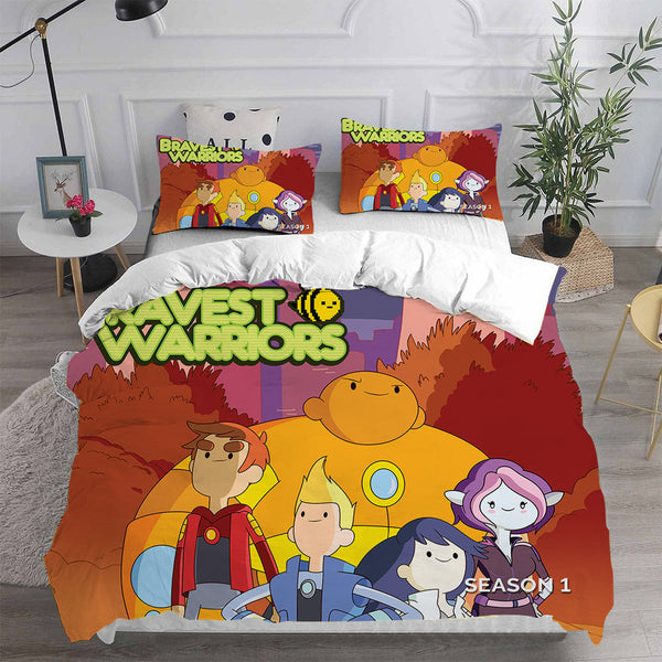 Bravest Warriors Bedding Sets Duvet Cover Comforter Set