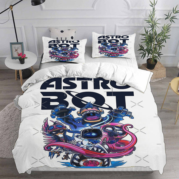 Astro Bot Bedding Set Duvet Cover Comforter Sets