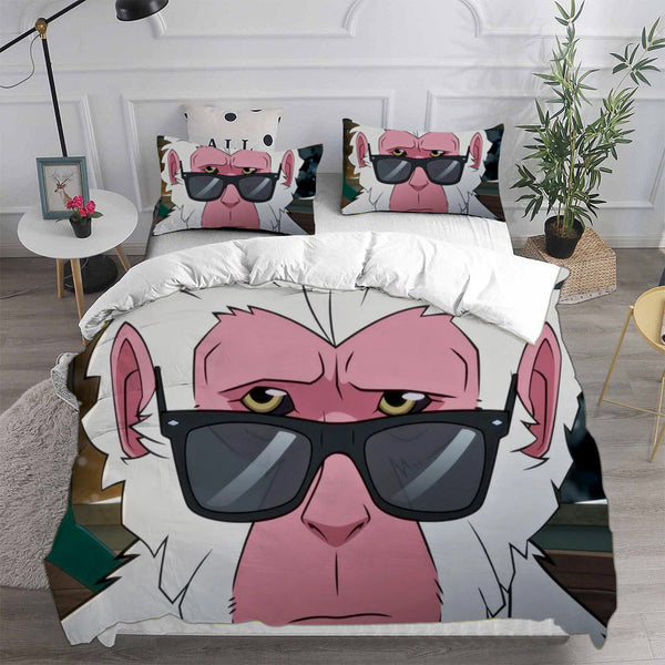 Hit-Monkey Bedding Sets Duvet Cover Comforter Set