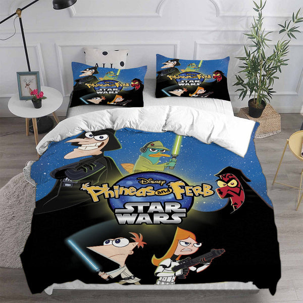 Phineas and Ferb Bedding Sets Duvet Cover Comforter Set