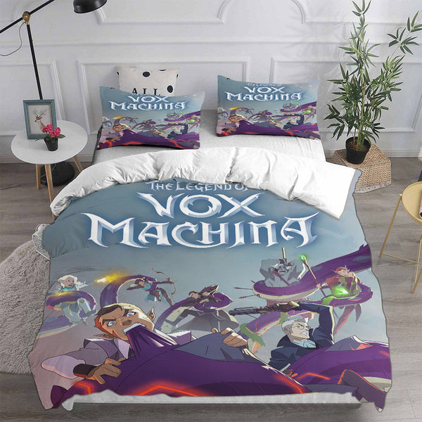 The Legend of Vox Machina Season 2 Bedding Sets Duvet Cover Comforter Set