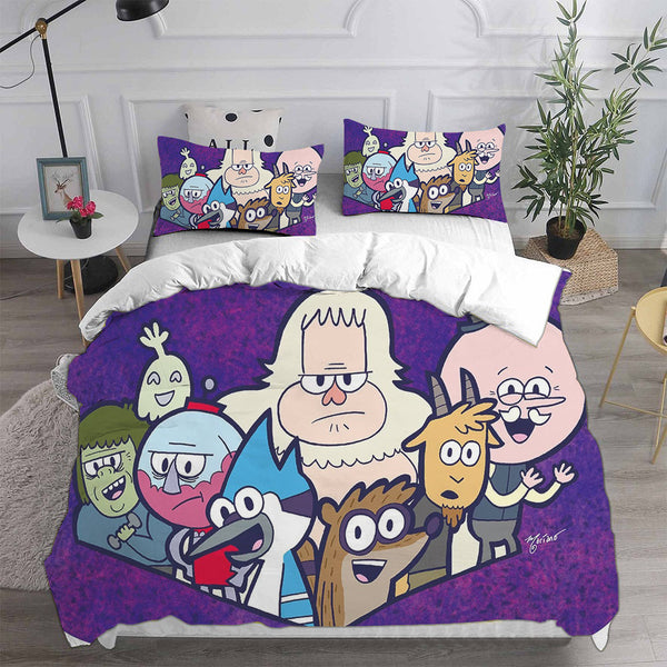 Regular Show Helltaker Bedding Sets Duvet Cover Comforter Set