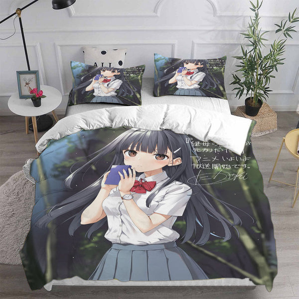 My Stepmom's Daughter Is My Ex Bedding Sets Duvet Cover Halloween Cosplay Comforter Sets