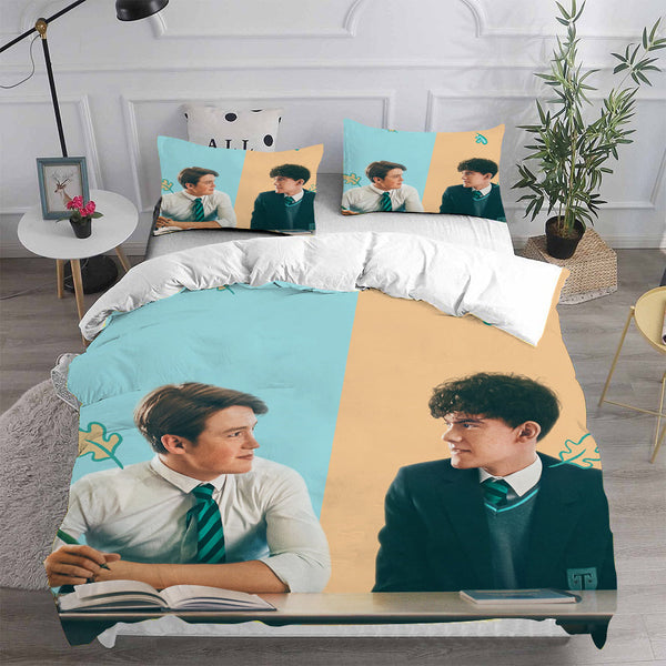Heartstopper Bedding Sets Duvet Cover Comforter Set