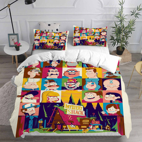 Gravity Falls Bedding Sets Duvet Cover Comforter Set