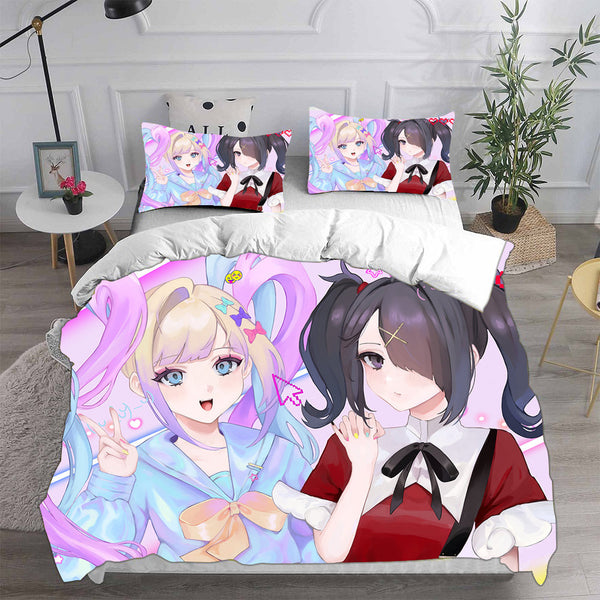 Needy Girl Overdose Cosplay Bedding Sets Duvet Cover Halloween Comforter Sets 2