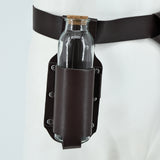 4 Pcs Potion Bottle Belt Witch and Wizard Costume Accessory Dark Magic Cork Potion Bottle Renaissance Belt Medieval  Accessory