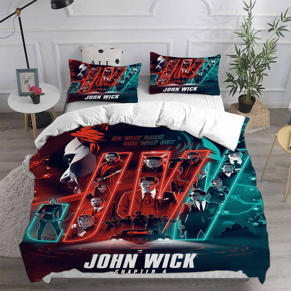 John Wick Bedding Sets Duvet Cover Comforter Set