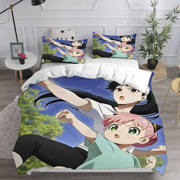 Spy x Family Cosplay Bedding Sets Duvet Cover Halloween Comforter Sets