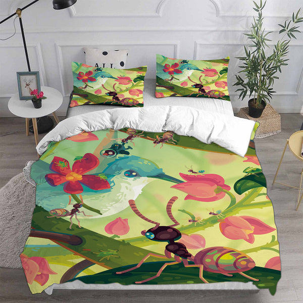 kurzgesagt Bedding Sets Duvet Cover Comforter Set