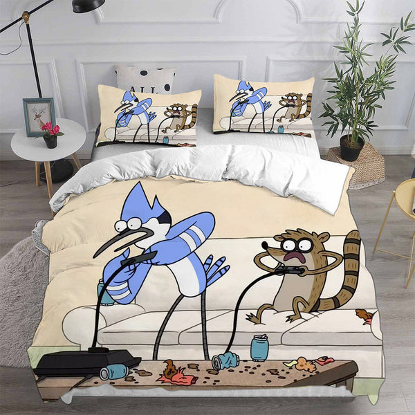Regular Show Helltaker Bedding Sets Duvet Cover Comforter Set