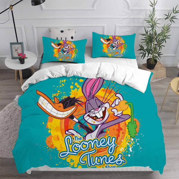 The Looney Tunes Show Bedding Sets Duvet Cover Comforter Set