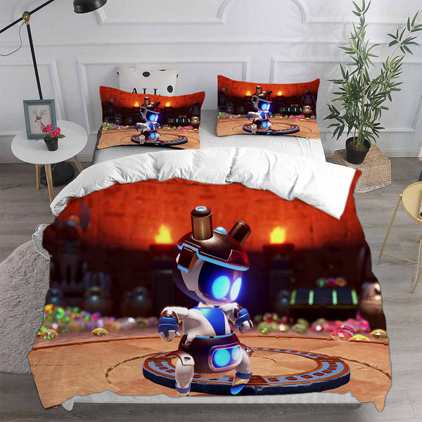 Astro Bot Bedding Set Duvet Cover Comforter Sets