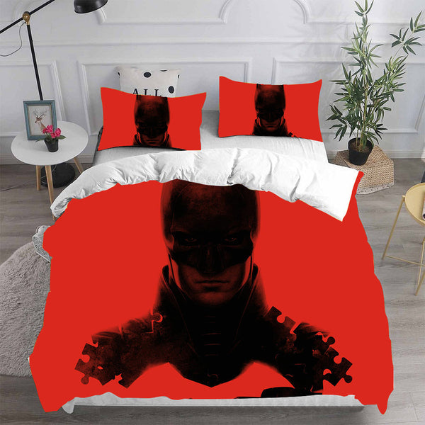 The Batman Cosplay Bedding Sets Duvet Cover Halloween Comforter Sets
