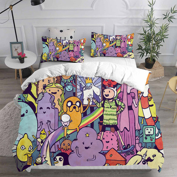 Adventure Time Bedding Sets Duvet Cover Comforter Set