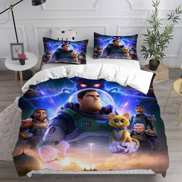 Lightyear Cosplay Bedding Sets Duvet Cover Halloween Comforter Sets