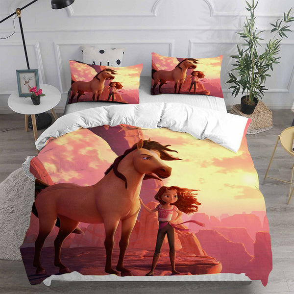 Spirit Untamed Bedding Sets Duvet Cover Comforter Set