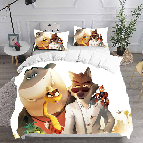The Bad Guy Cosplay Bedding Sets Duvet Cover Halloween Comforter Sets