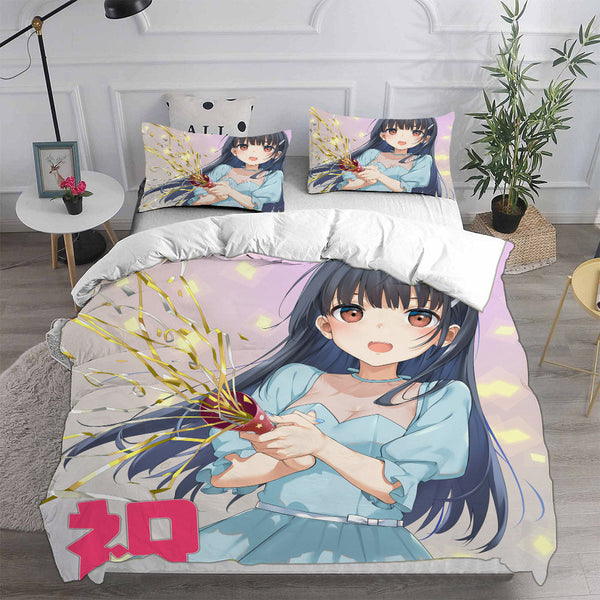 My Stepmom's Daughter Is My Ex Bedding Sets Duvet Cover Halloween Cosplay Comforter Sets