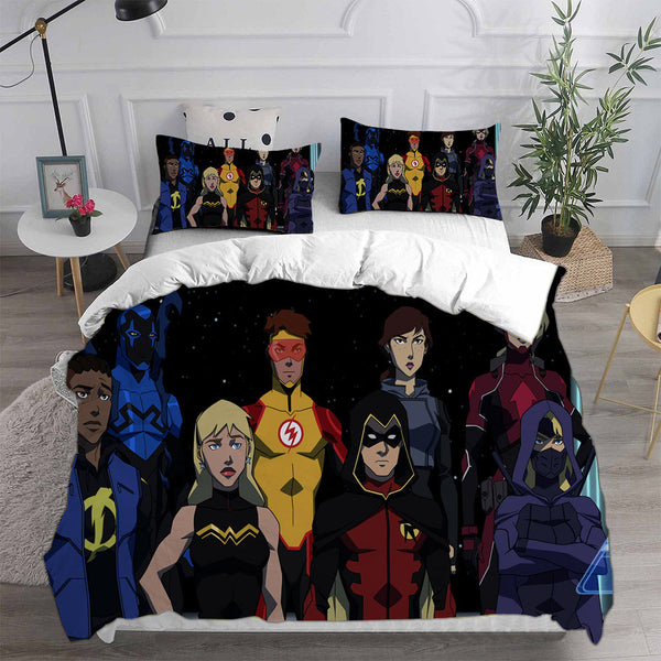 Young Justice Bedding Sets Duvet Cover Comforter Sets