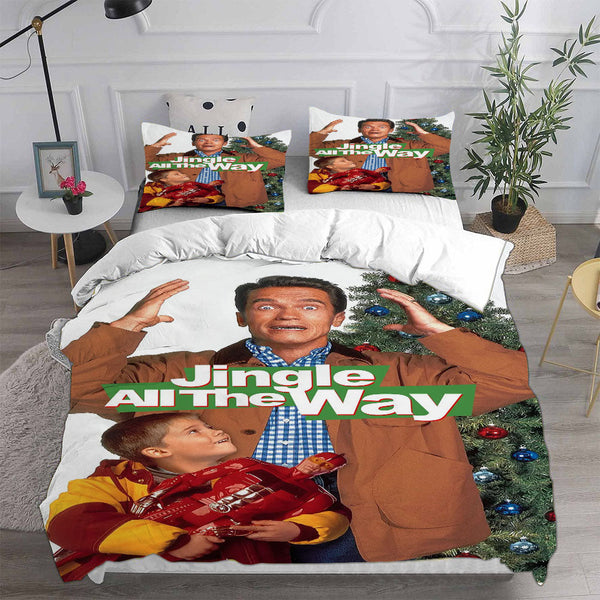 Jingle All the Way Bedding Set Duvet Cover Comforter Sets