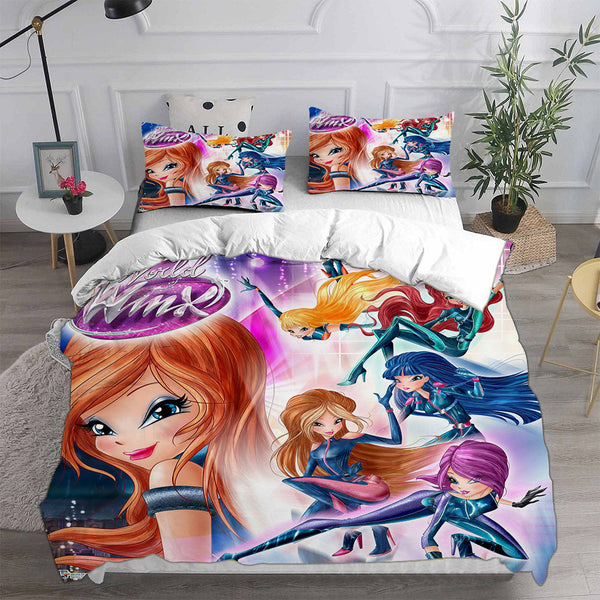 Winx Club Bedding Set Duvet Cover Comforter Sets